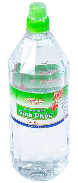 Nước muối sinh lý chai 1000ml