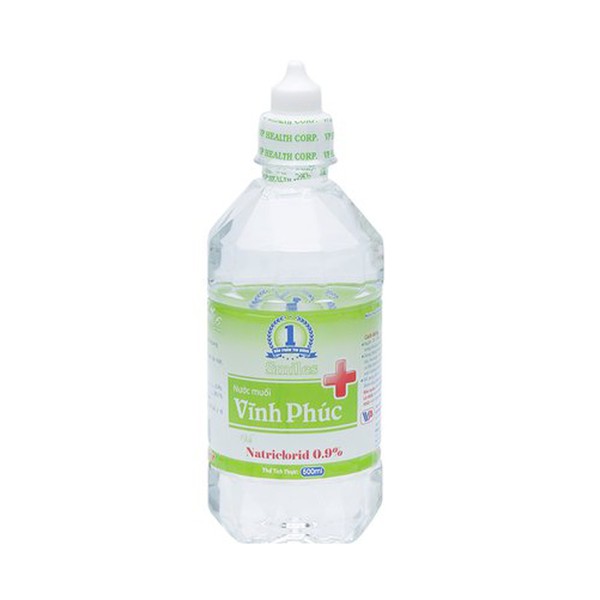 Nước muối sinh lý chai 500ml