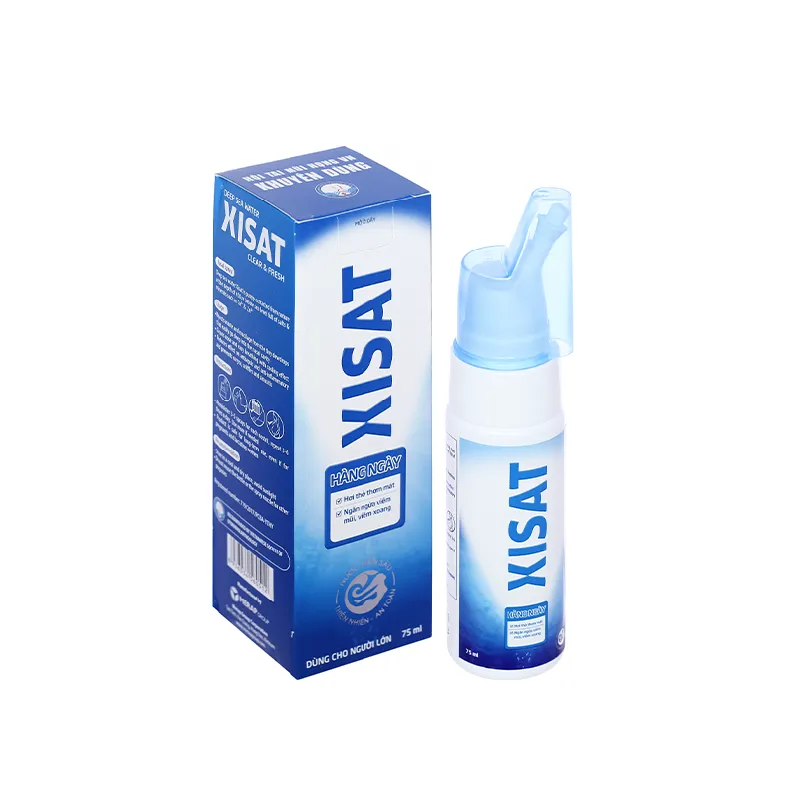 Dung dịch xịt sạch thông mũi Xisat 75ml